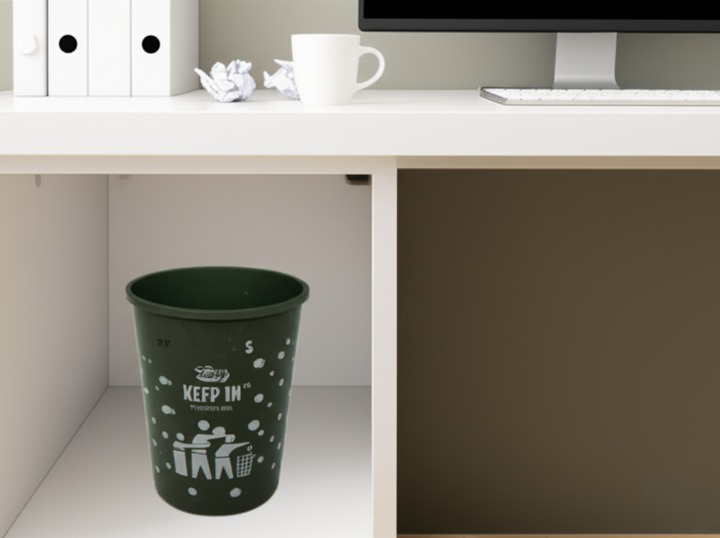 Durable Plastic Dust Bin – 10 Liter Capacity | Multi Color | Compact Waste Basket For Home| Office, Kitchen, Bathroom – Easy To Clean & Lightweight Trash Can (random Design)